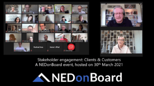 Stakeholder engagement: clients and customers