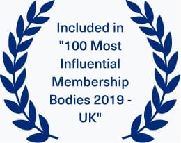 Included in 100 most influential membership bodies 2019: a prestigious recognition of the organization's impact and influence.